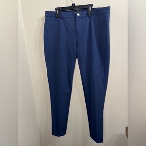 Lafayette 148 New York Mercer Navy Dress Pants